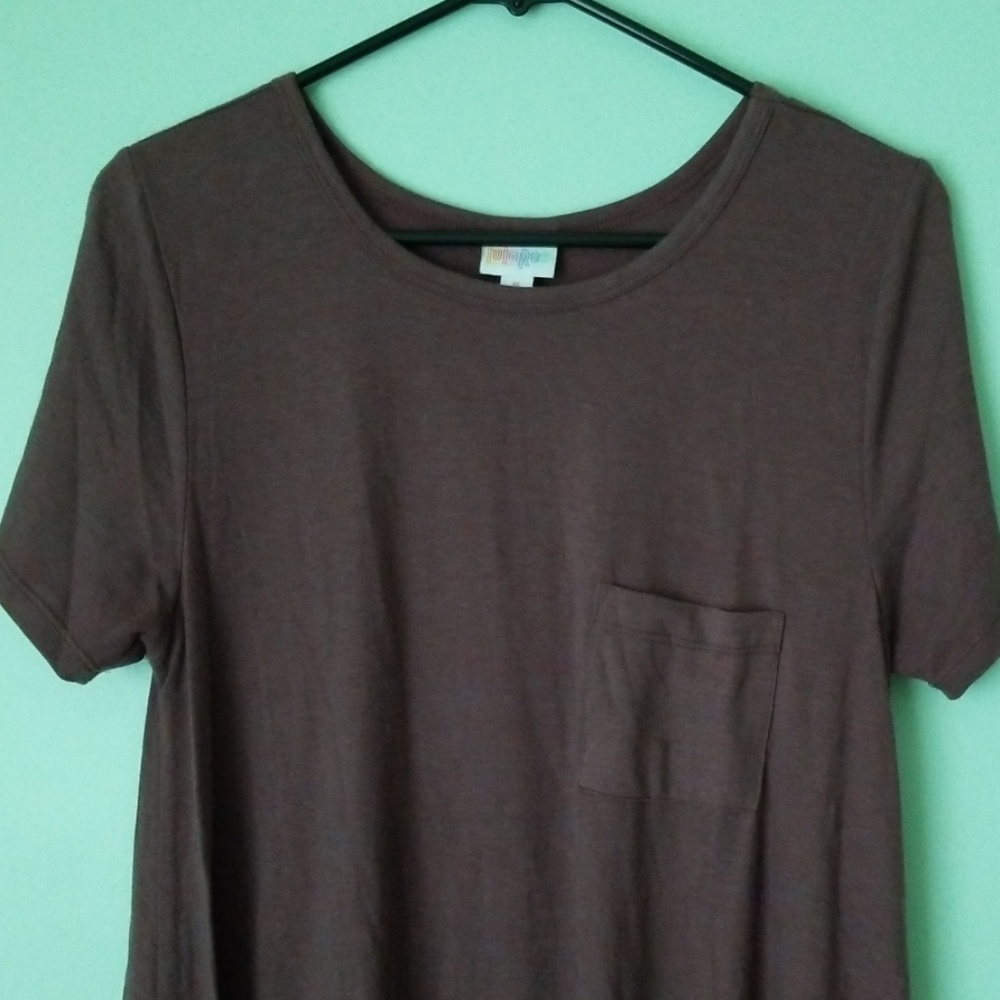 LulaRoe Carly in Maroon size Medium